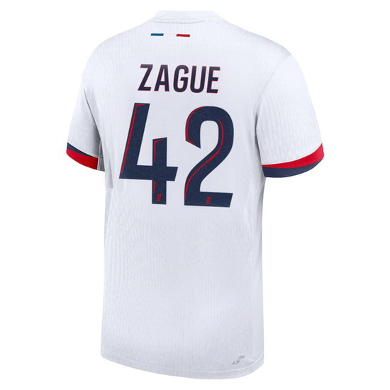 2024/25 Yoram Zague #42 Away Men's Soccer Jersey - Click Image to Close