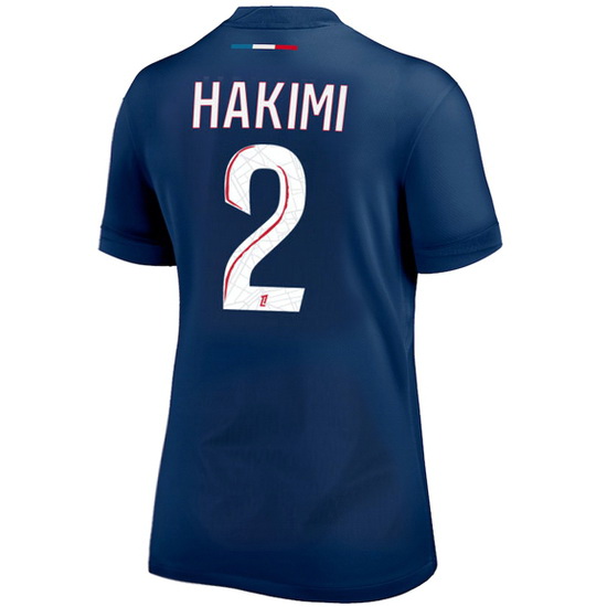 2024/25 Achraf Hakimi #2 Home Women's Soccer Jersey - Click Image to Close