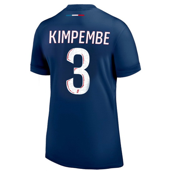 2024/25 Presnel Kimpembe #3 Home Women's Soccer Jersey - Click Image to Close