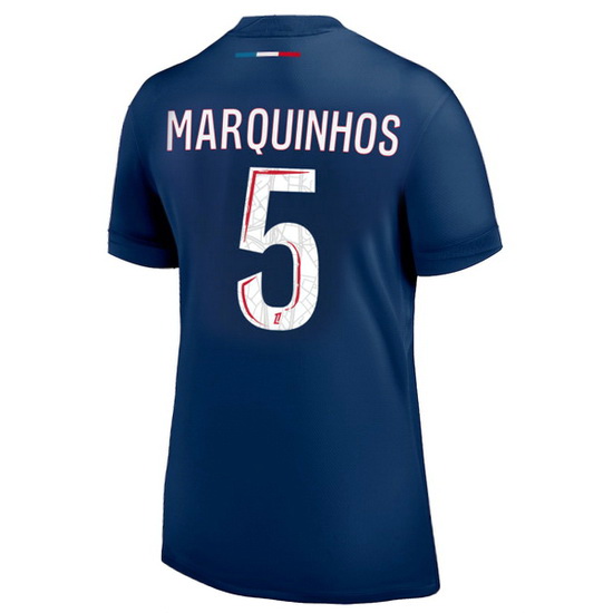 2024/25 Marquinhos #5 Home Women's Soccer Jersey