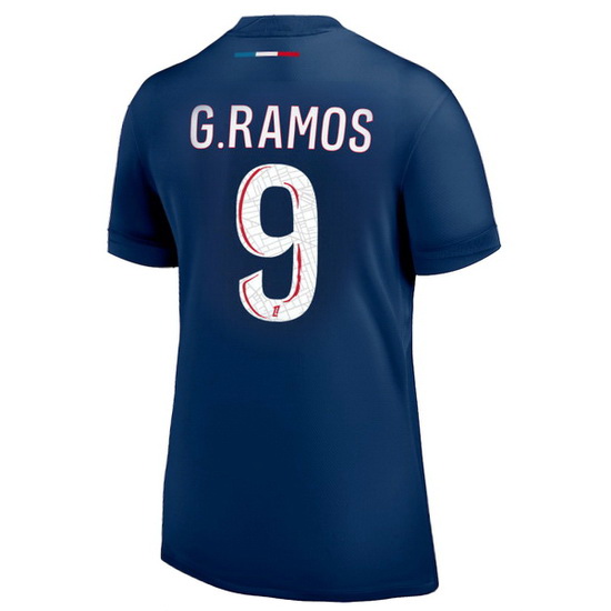 2024/25 Goncalo Ramos #9 Home Women's Soccer Jersey - Click Image to Close