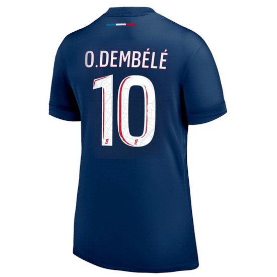 2024/25 Ousmane Dembele #10 Home Women's Soccer Jersey