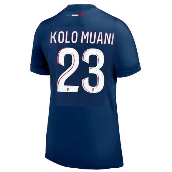 2024/25 Randal Kolo Muani #23 Home Women's Soccer Jersey