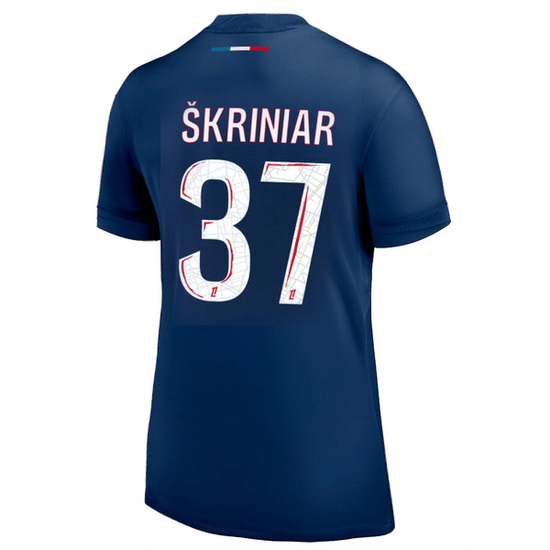 2024/25 Milan Skriniar #37 Home Women's Soccer Jersey