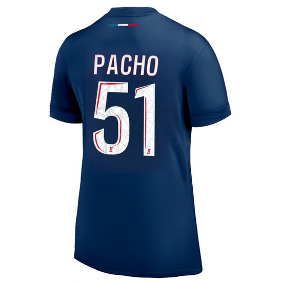 2024/25 Willian Pacho #51 Home Women's Soccer Jersey