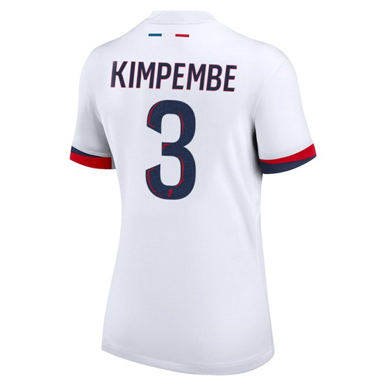 2024/25 Presnel Kimpembe #3 Away Women's Soccer Jersey