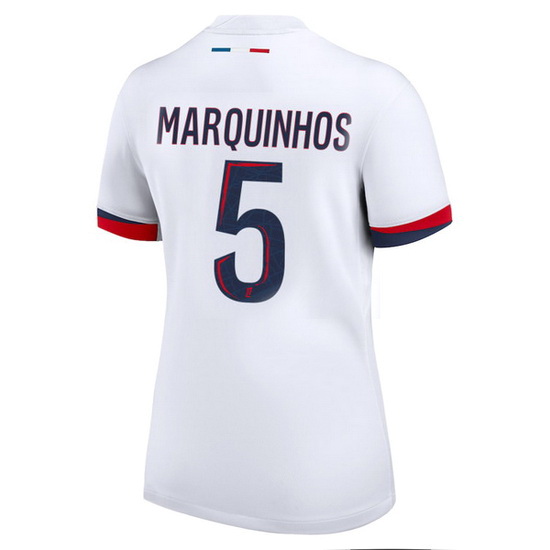 2024/25 Marquinhos #5 Away Women's Soccer Jersey