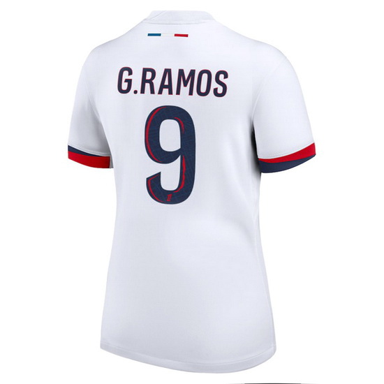 2024/25 Goncalo Ramos #9 Away Women's Soccer Jersey - Click Image to Close