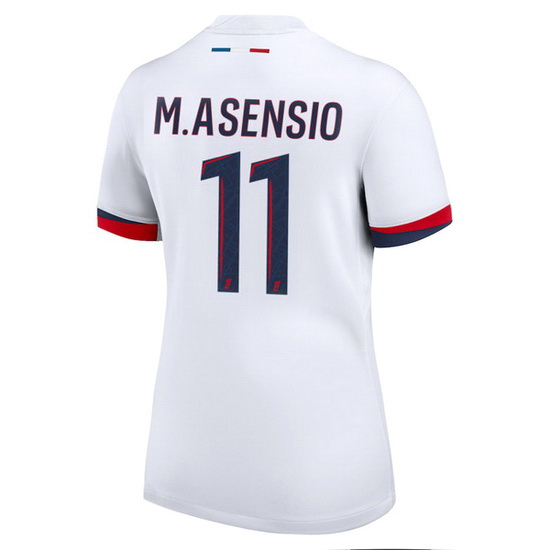 2024/25 Marco Asensio #11 Away Women's Soccer Jersey - Click Image to Close