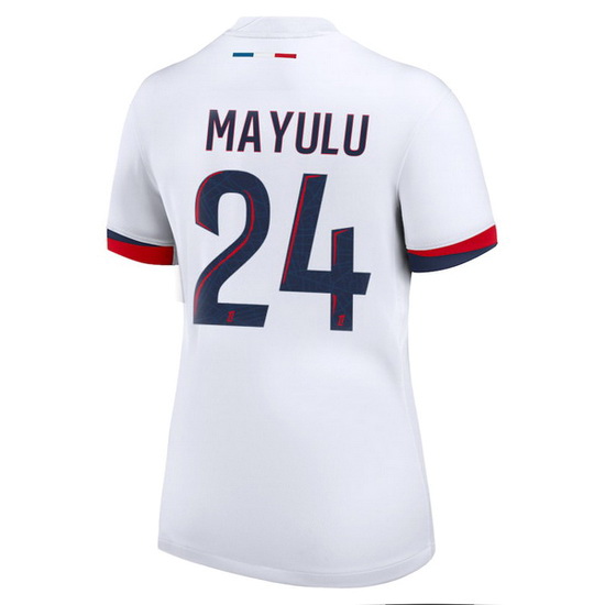 2024/25 Senny Mayulu #24 Away Women's Soccer Jersey