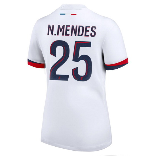 2024/25 Nuno Mendes #25 Away Women's Soccer Jersey