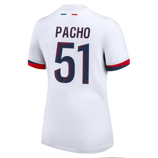 2024/25 Willian Pacho #51 Away Women's Soccer Jersey