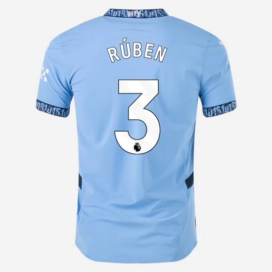 2024/25 Ruben Dias #3 Home Men's Soccer Jersey - Click Image to Close