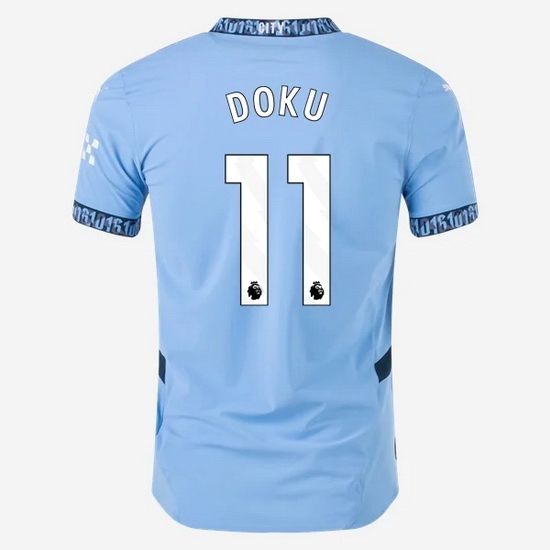 2024/25 Jeremy Doku #11 Home Men's Soccer Jersey