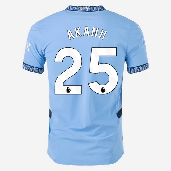 2024/25 Manuel Akanji #25 Home Men's Soccer Jersey - Click Image to Close