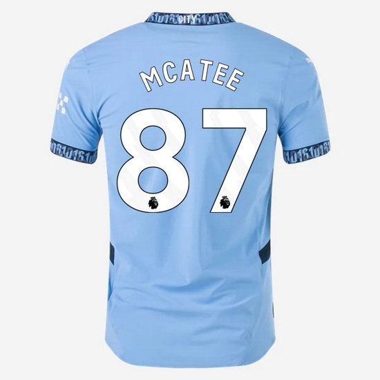 2024/25 James McAtee #87 Home Men's Soccer Jersey - Click Image to Close