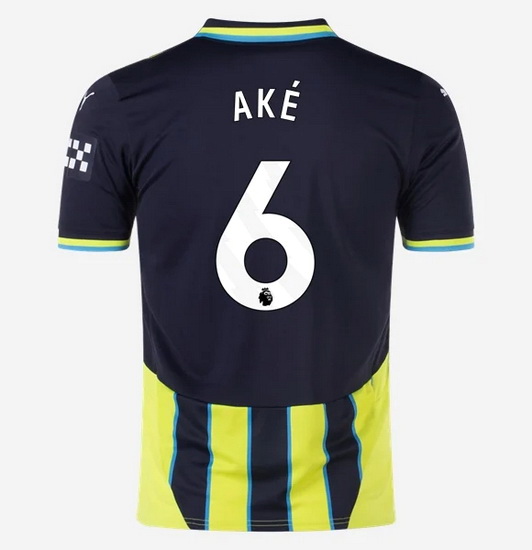 2024/25 Nathan Ake #6 Away Men's Soccer Jersey