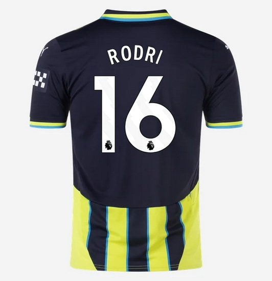 2024/25 Rodri #16 Away Men's Soccer Jersey