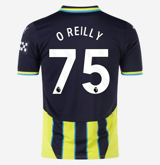 2024/25 Nico O'Reilly #75 Away Men's Soccer Jersey - Click Image to Close