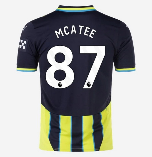 2024/25 James McAtee #87 Away Men's Soccer Jersey - Click Image to Close