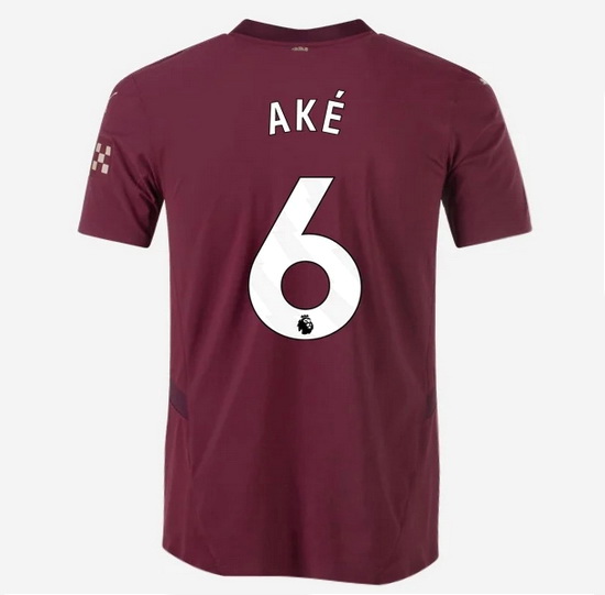 2024/25 Nathan Ake #6 Third Men's Soccer Jersey - Click Image to Close