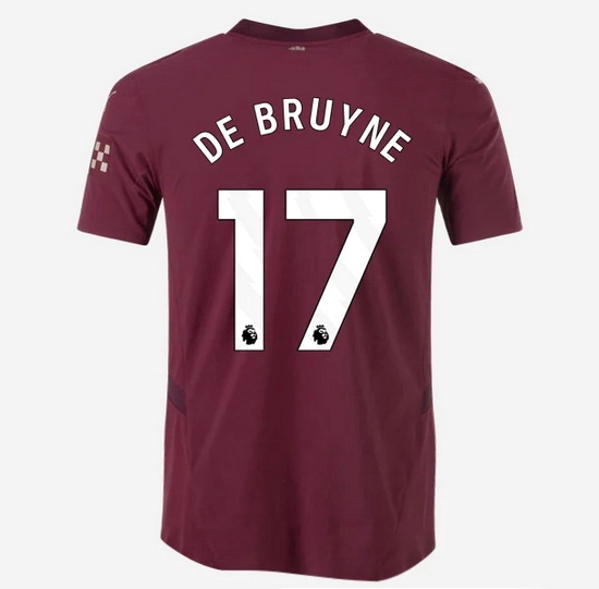 2024/25 Kevin De Bruyne #17 Third Men's Soccer Jersey