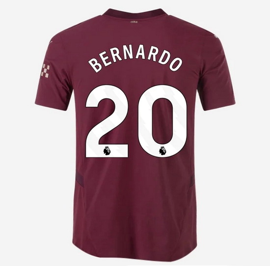 2024/25 Bernardo Silva #20 Third Men's Soccer Jersey