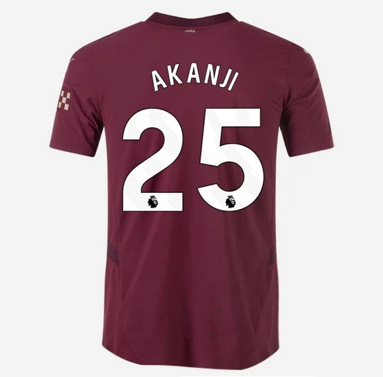 2024/25 Manuel Akanji #25 Third Men's Soccer Jersey