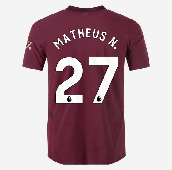 2024/25 Matheus Nunes #27 Third Men's Soccer Jersey - Click Image to Close