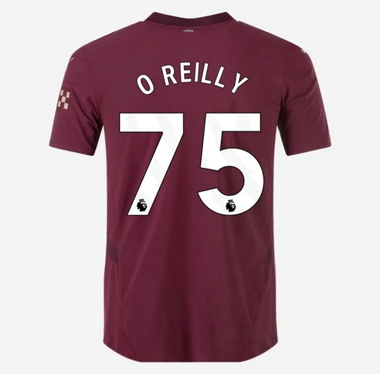 2024/25 Nico O'Reilly #75 Third Men's Soccer Jersey