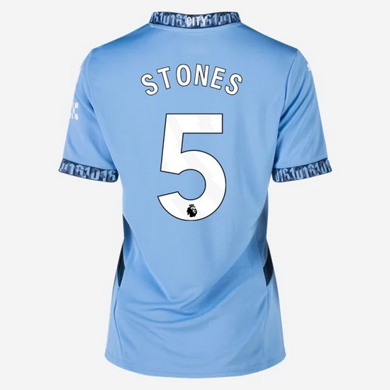 2024/25 John Stones #5 Home Women's Soccer Jersey