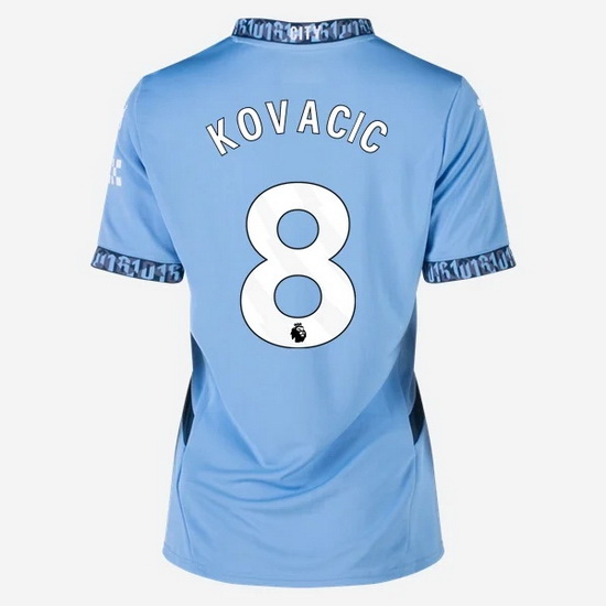 2024/25 Mateo Kovacic #8 Home Women's Soccer Jersey - Click Image to Close