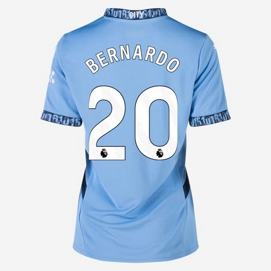 2024/25 Bernardo Silva #20 Home Women's Soccer Jersey