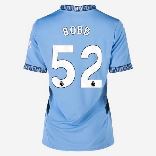 2024/25 Oscar Bobb #52 Home Women's Soccer Jersey