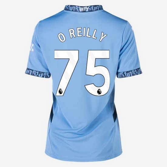 2024/25 Nico O'Reilly #75 Home Women's Soccer Jersey - Click Image to Close