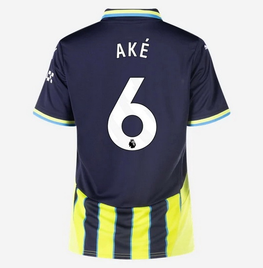 2024/25 Nathan Ake #6 Away Women's Soccer Jersey