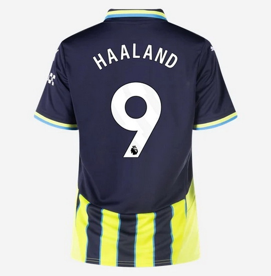 2024/25 Erling Haaland #9 Away Women's Soccer Jersey