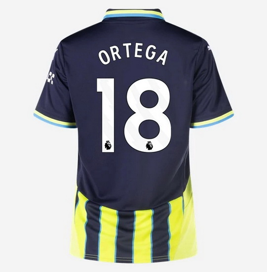 2024/25 Stefan Ortega #18 Away Women's Soccer Jersey - Click Image to Close