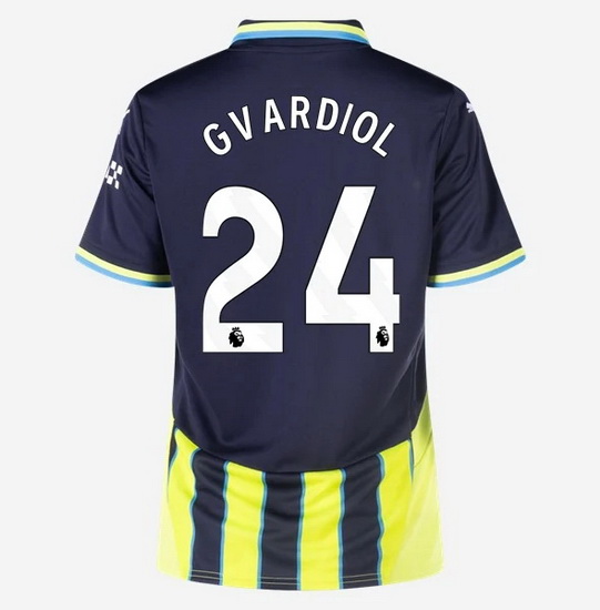 2024/25 Josko Gvardiol #24 Away Women's Soccer Jersey - Click Image to Close