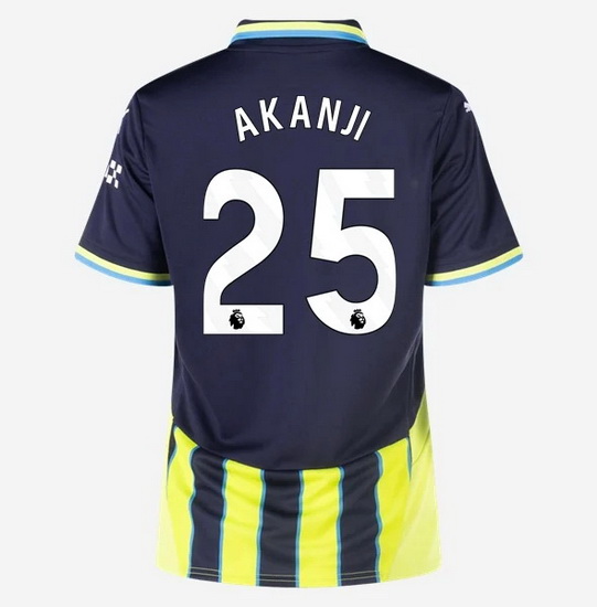 2024/25 Manuel Akanji #25 Away Women's Soccer Jersey