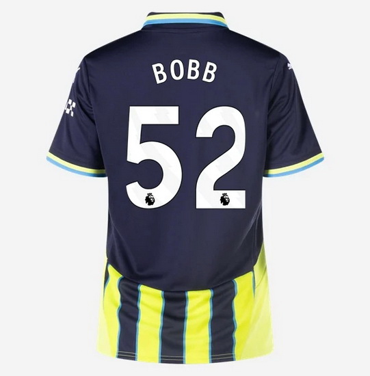 2024/25 Oscar Bobb #52 Away Women's Soccer Jersey - Click Image to Close