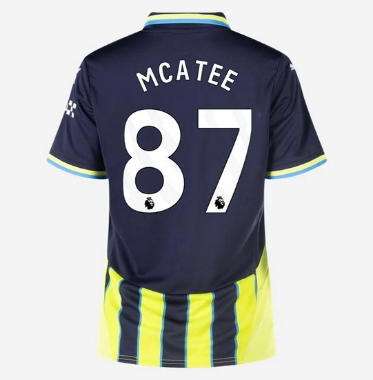 2024/25 James McAtee #87 Away Women's Soccer Jersey - Click Image to Close