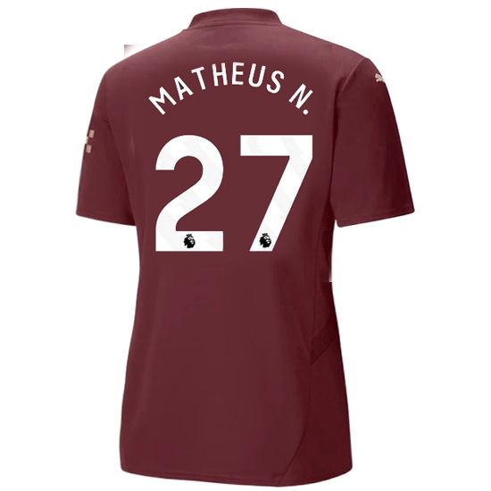 2024/25 Matheus Nunes #27 Third Women's Soccer Jersey - Click Image to Close