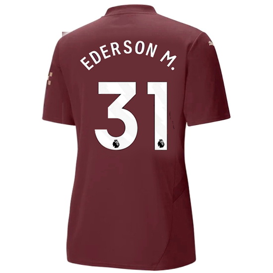 2024/25 Ederson #31 Third Women's Soccer Jersey - Click Image to Close