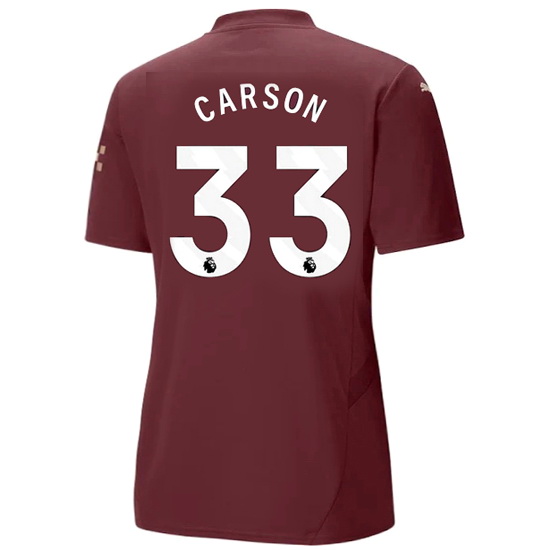 2024/25 Scott Carson #33 Third Women's Soccer Jersey - Click Image to Close