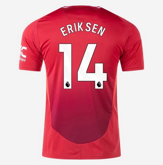 2024/25 Christian Eriksen #14 Home Men's Soccer Jersey