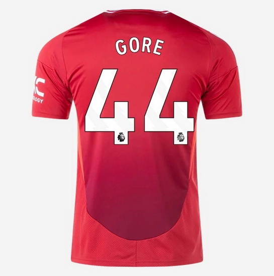 2024/25 Daniel Gore #44 Home Men's Soccer Jersey