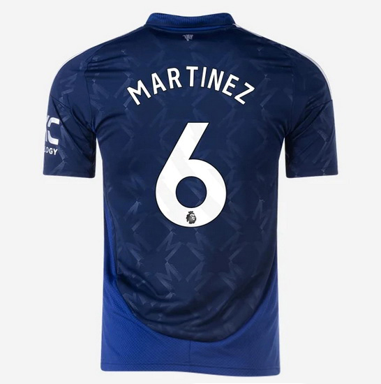 2024/25 Lisandro Martinez #6 Away Men's Soccer Jersey - Click Image to Close