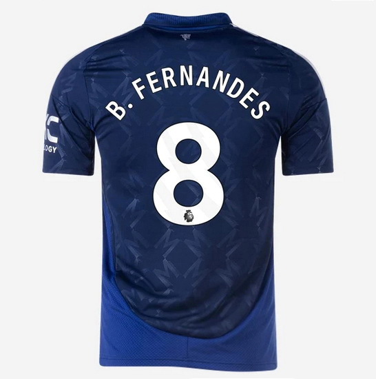 2024/25 Bruno Fernandes #8 Away Men's Soccer Jersey - Click Image to Close