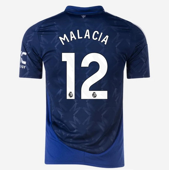 2024/25 Tyrell Malacia #12 Away Men's Soccer Jersey